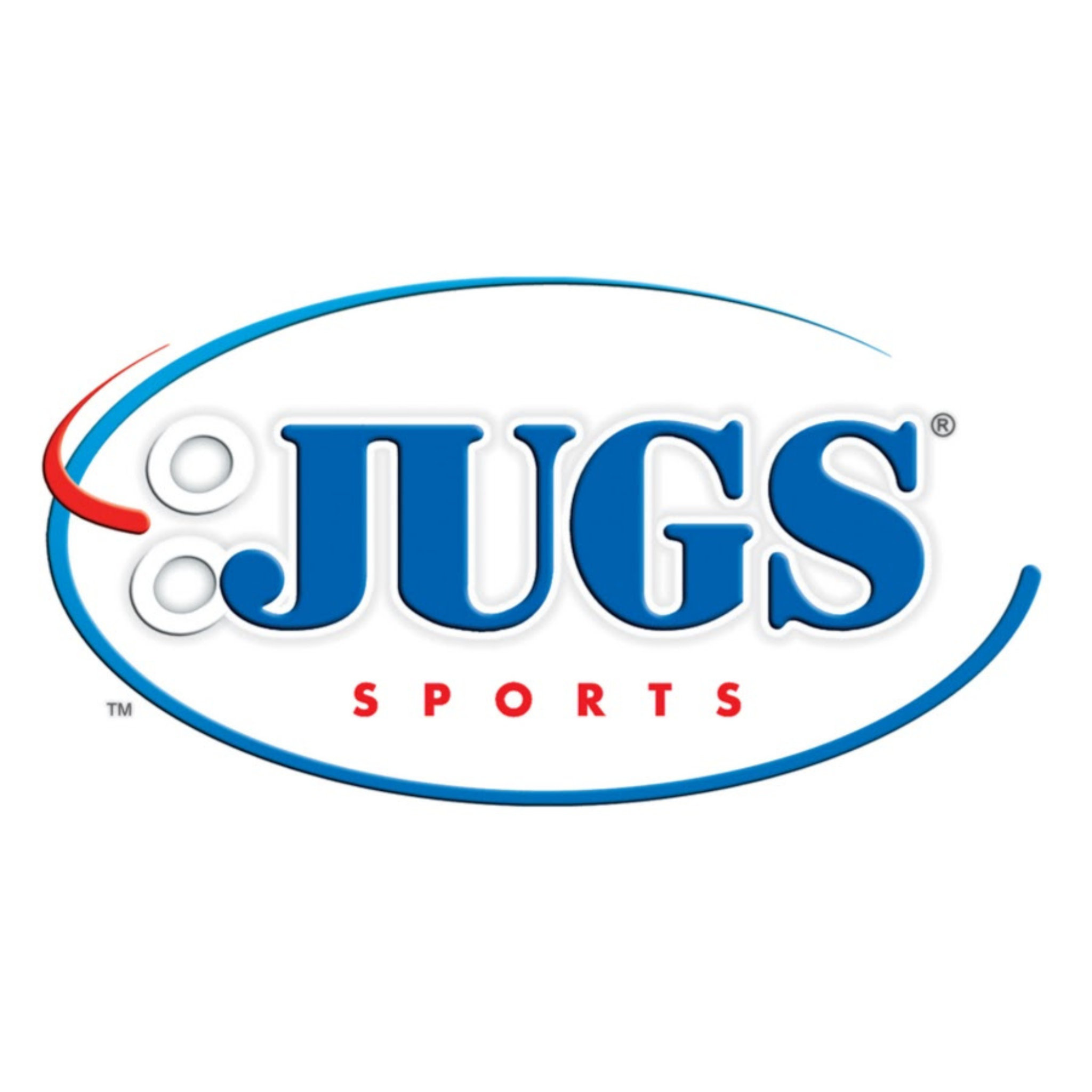 JUGS Sports logo representing a professional sports training equipment brand known for pitching machines and ball delivery systems across multiple sports.