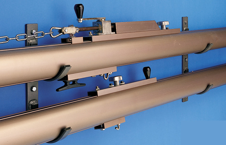 Gared Horizontal Volleyball Upright Storage Bracket
