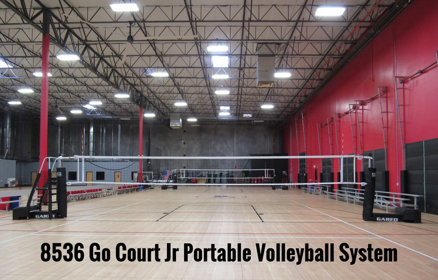 Gared GO COURT ® Jr One-Court Portable Volleyball System