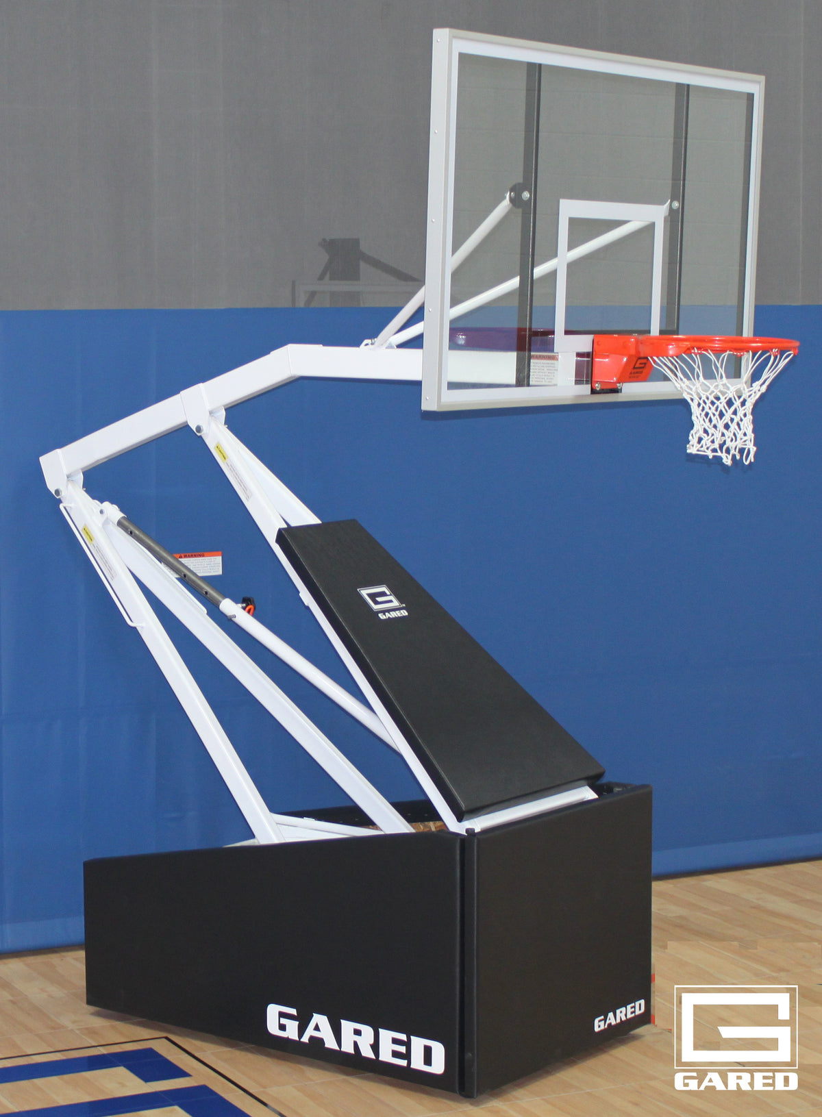 Gared Hoopmaster LT 72 Recreational Portable Basketball Backstop