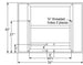 Bison 42" x 54" Polycarbonate Playground Backboard
