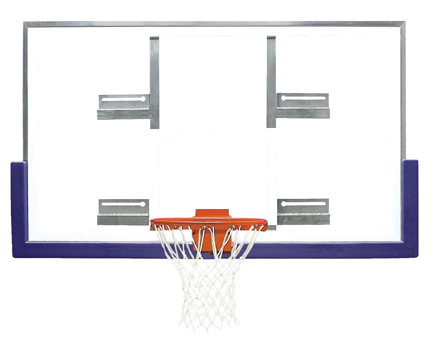 Bison 42" x 72" Extended Life Short Glass Conversion Backboard