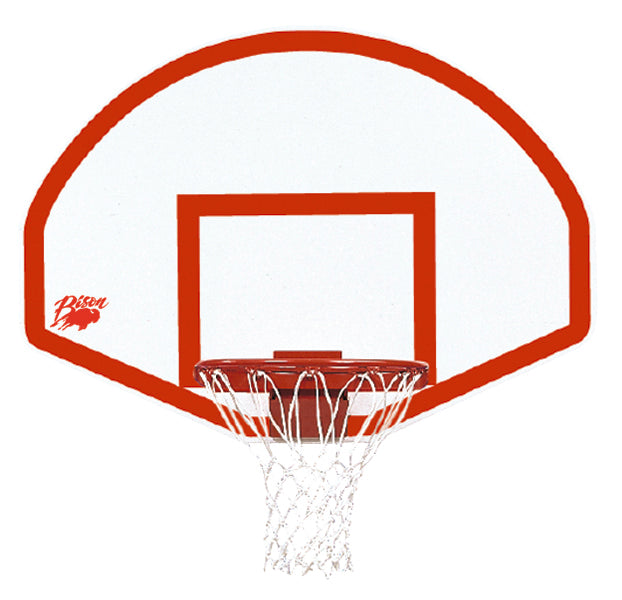 Bison 39" x 54" Dura Steel Fan-Shaped Playground Backboard