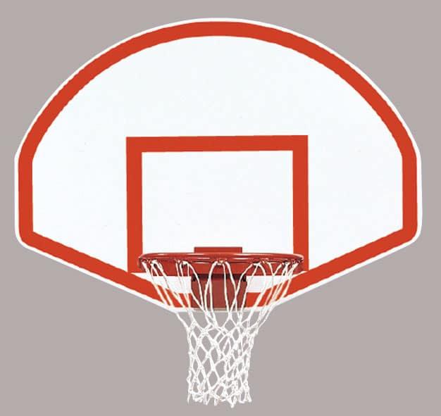 Bison Fan-Shaped Steel Playground Backboard Retrofit Kit