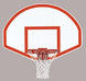 Bison Fan-Shaped Steel Playground Backboard Retrofit Kit