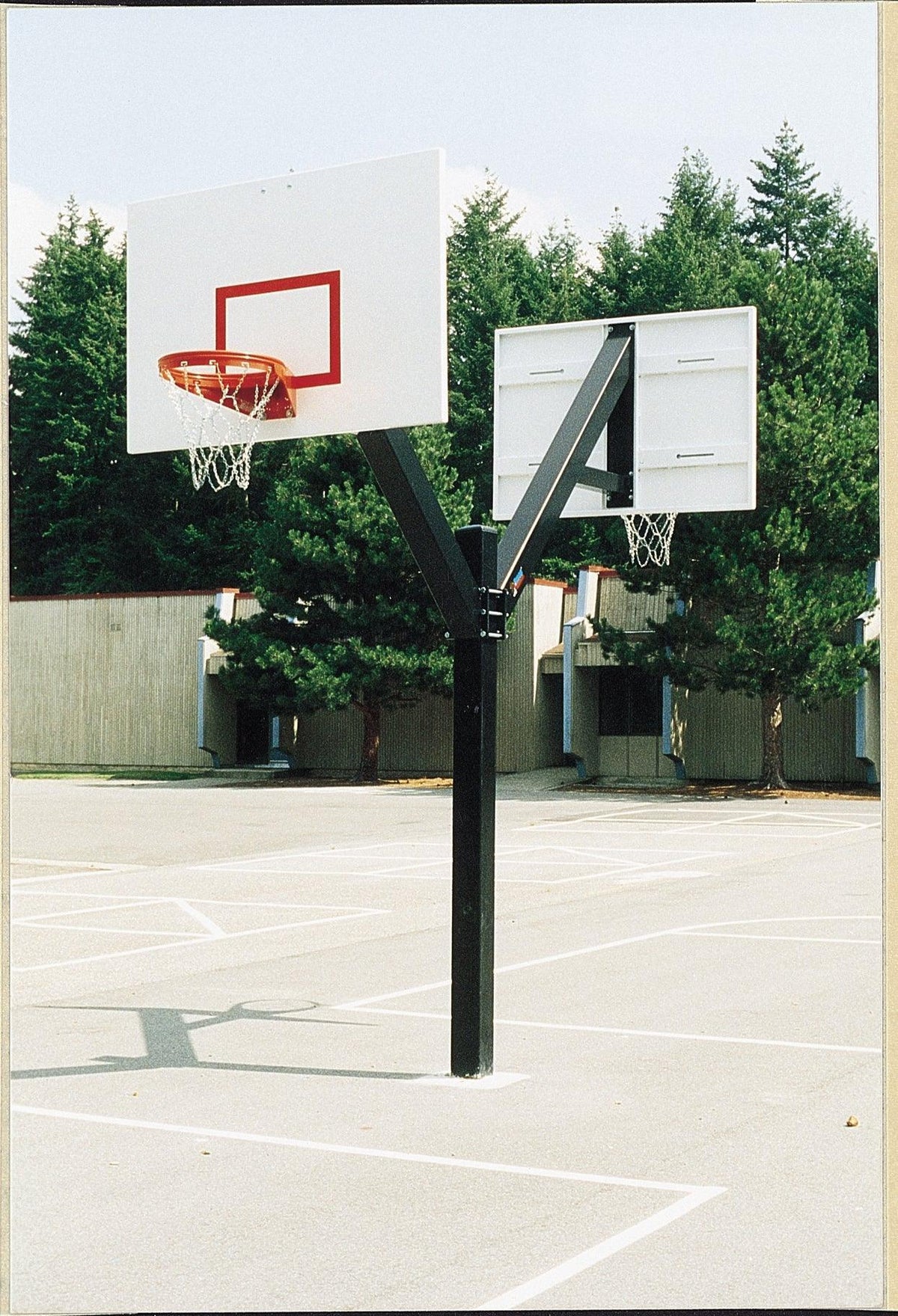 Bison Ultimate Perforated Steel Basketball System