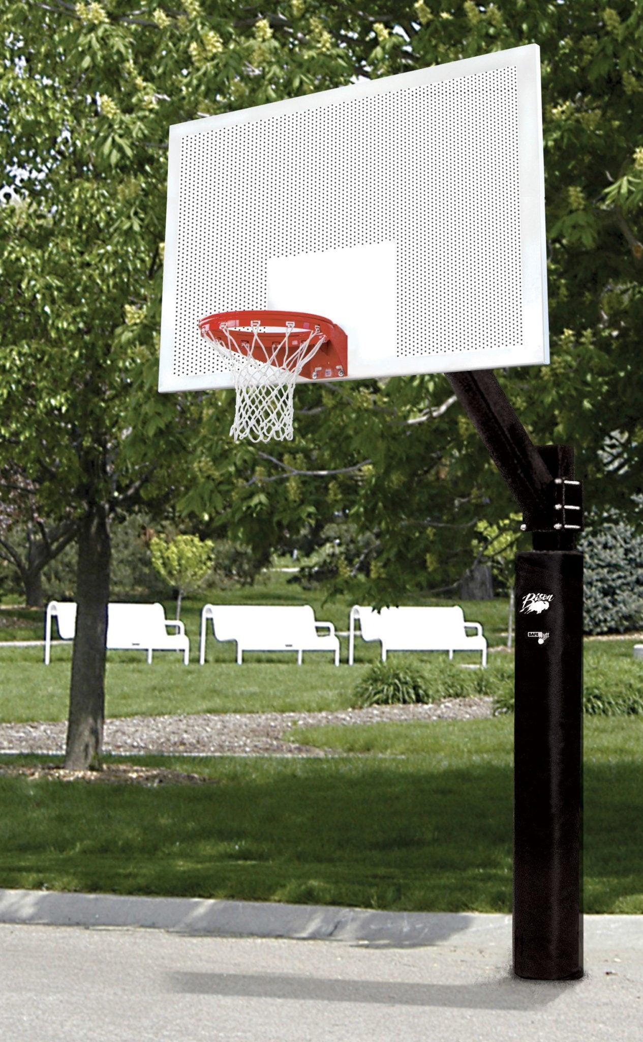 Bison Ultimate Perforated Steel Basketball System