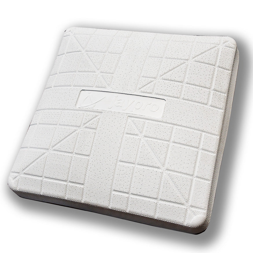 JayPro Sports Baseball Base Set - Pro-Style Hollywood (18 in.L x 18 in.W x 3 in.H) (Set of 3) (White)