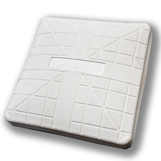 JayPro Sports Baseball Base Set - Pro-Style Hollywood (18 in.L x 18 in.W x 3 in.H) (Set of 3) (White)
