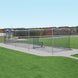 JayPro Sports Batting Tunnel Frame - Single (70 ft.) - Surface Mounted (Outdoor)