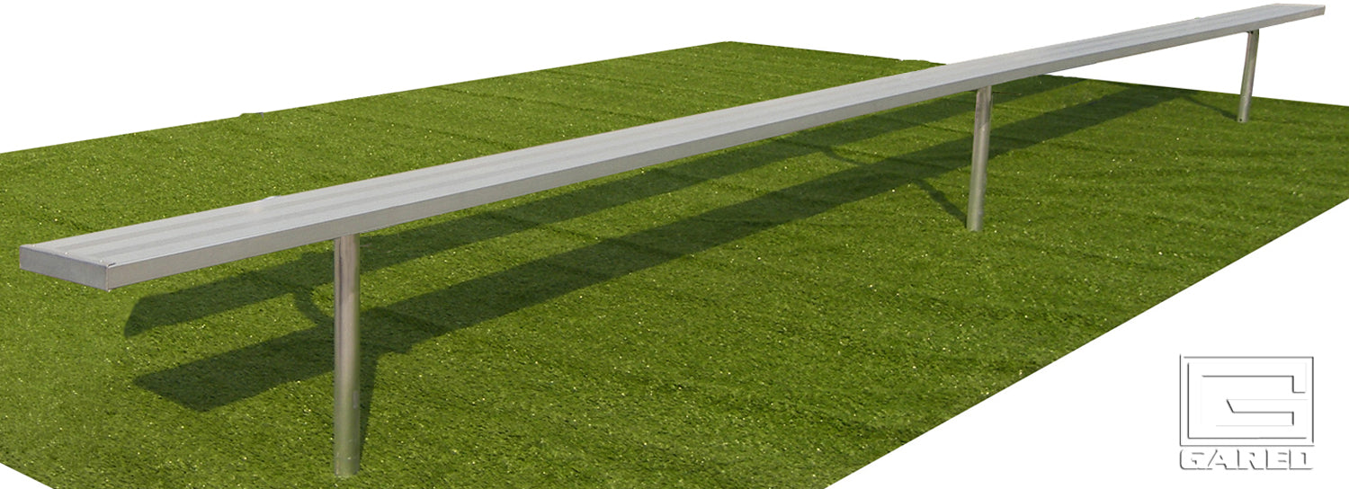Gared Spectator 27' Inground Bench