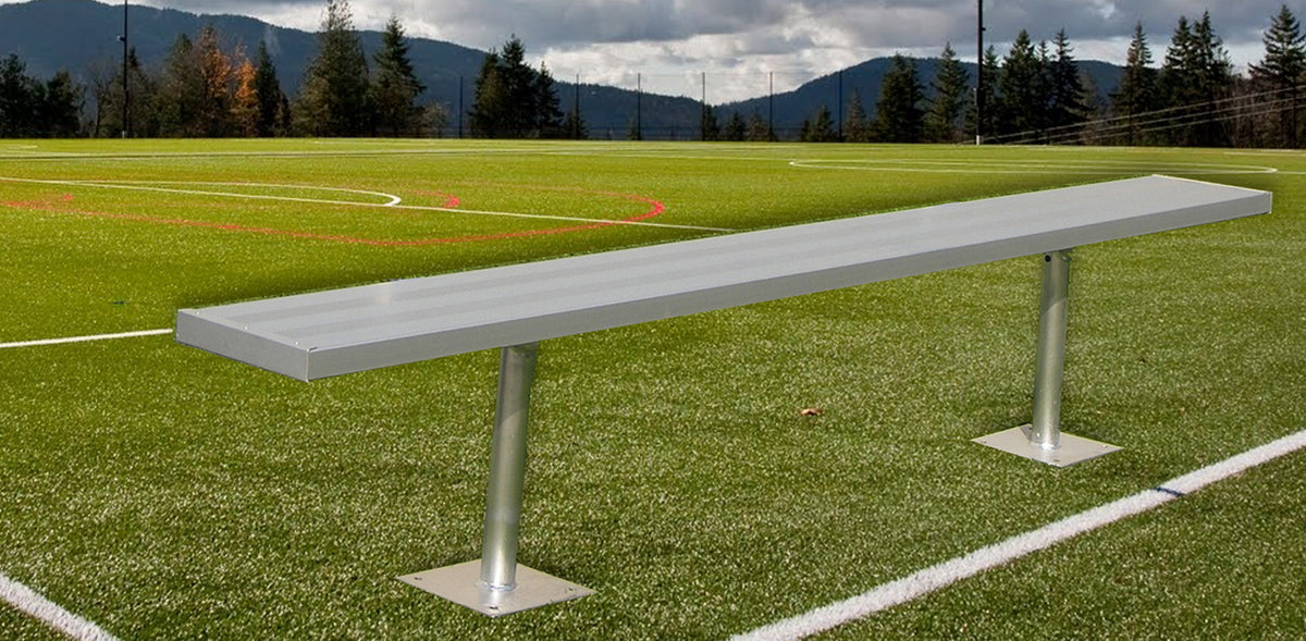 Gared Spectator 27' Surface Mount Bench