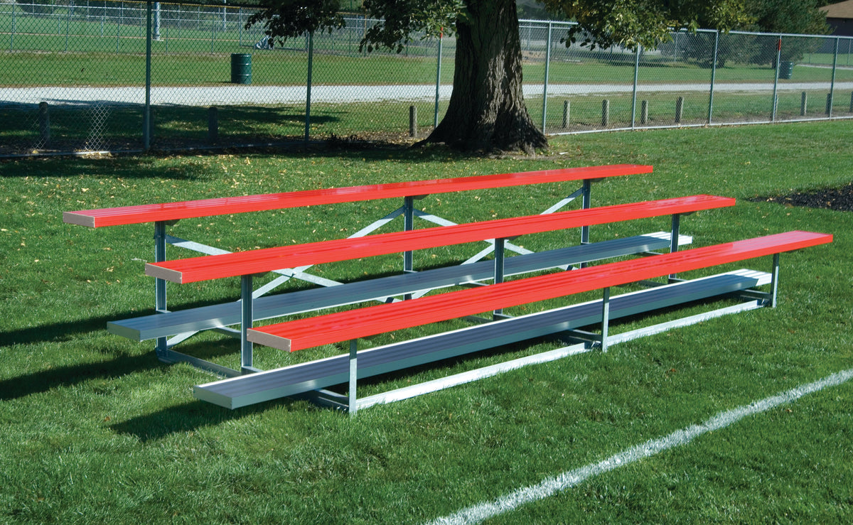 Bison Standard Aluminum Portable Outdoor Bleachers