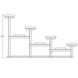 JayPro Sports Bleacher - 21 ft. (4 Row - Single Foot Plank) - All Aluminum
