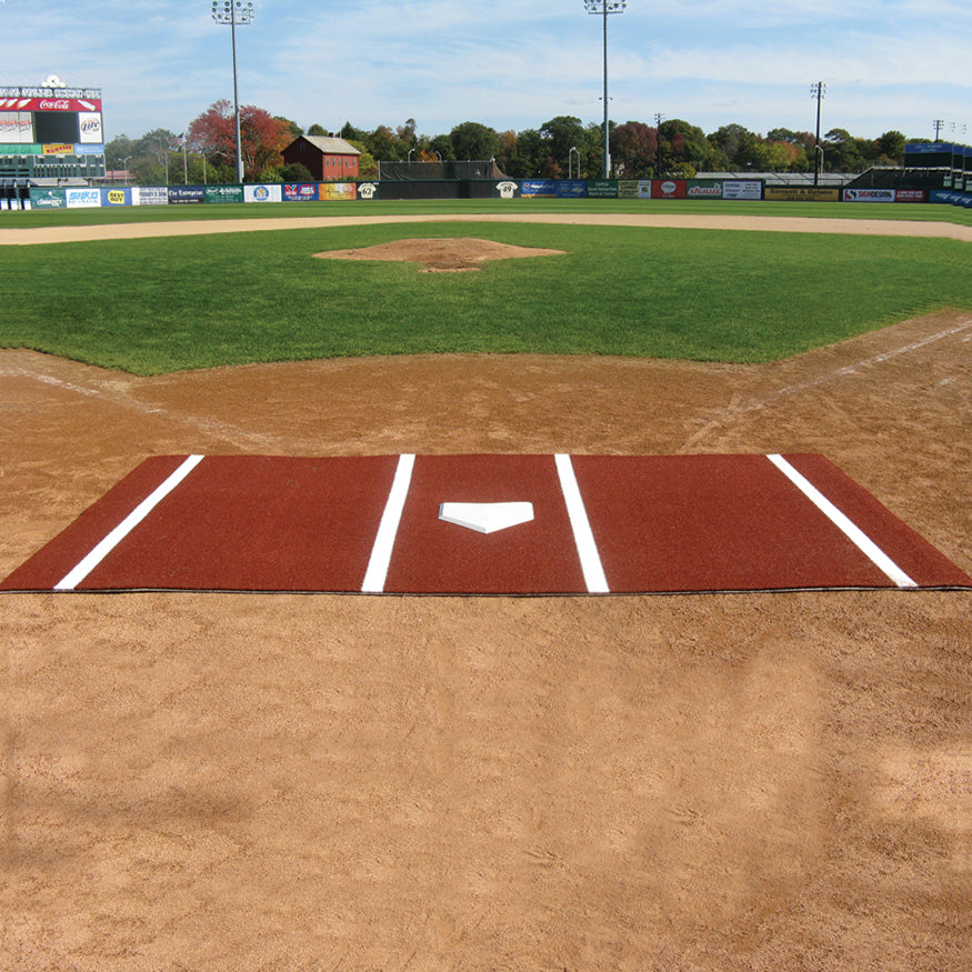 JayPro Sports Batting Mat (6 ft.L x 12 ft.W) (Clay)
