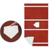 JayPro Sports Batting Mat (6 ft.L x 12 ft.W) (Clay)