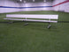 Bison Player Bench with Backrest, Fixed or Portable