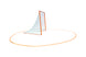 JayPro Sports Lacrosse Crease - Portable with Storage Bag