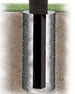 Bison Smoked Four Seasons ZipCrank 5" Adjustable Basketball System