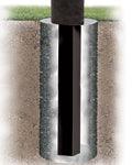 Bison Nighthawk QwikChange 4" Adjustable Basketball System