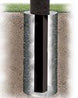 Bison Nighthawk QwikChange 4" Adjustable Basketball System
