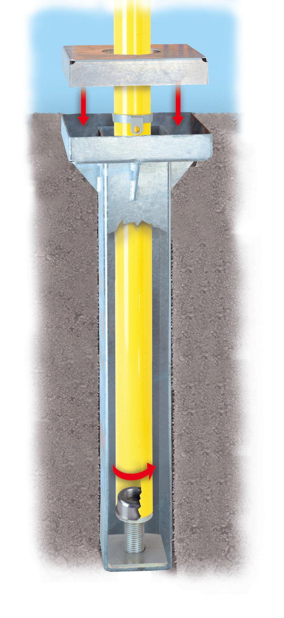 Bison PerfectGoal Adjustable Height Ground Sleeves