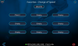 Screen displaying a 'Favorites - Change of Speed' menu with options and buttons on a dark background.
