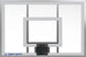 JayPro Sports Basketball Backstop - Wall-Mounted - Shooting Station - Adjustable Height (Indoor/Outdoor) - (54 in.W x 36 in.H) - Glass Backboard, Flex Goal, Edge/Protector Padding