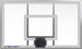 JayPro Sports Basketball Backstop - Wall-Mounted - Shooting Station - Adjustable Height (Indoor/Outdoor) - (60 in.W x 36 in.H) - Glass Backboard, Flex Goal, Edge/Protector Padding