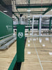 Gared RALLYLINE 3 1/2" OD Scholastic Telescopic One-Court Volleyball System, Less Floor Sleeves and Covers