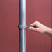JayPro Sports Game Standard - Center Pole - Multi-purpose (145 Lbs. Base) (Royal Blue)
