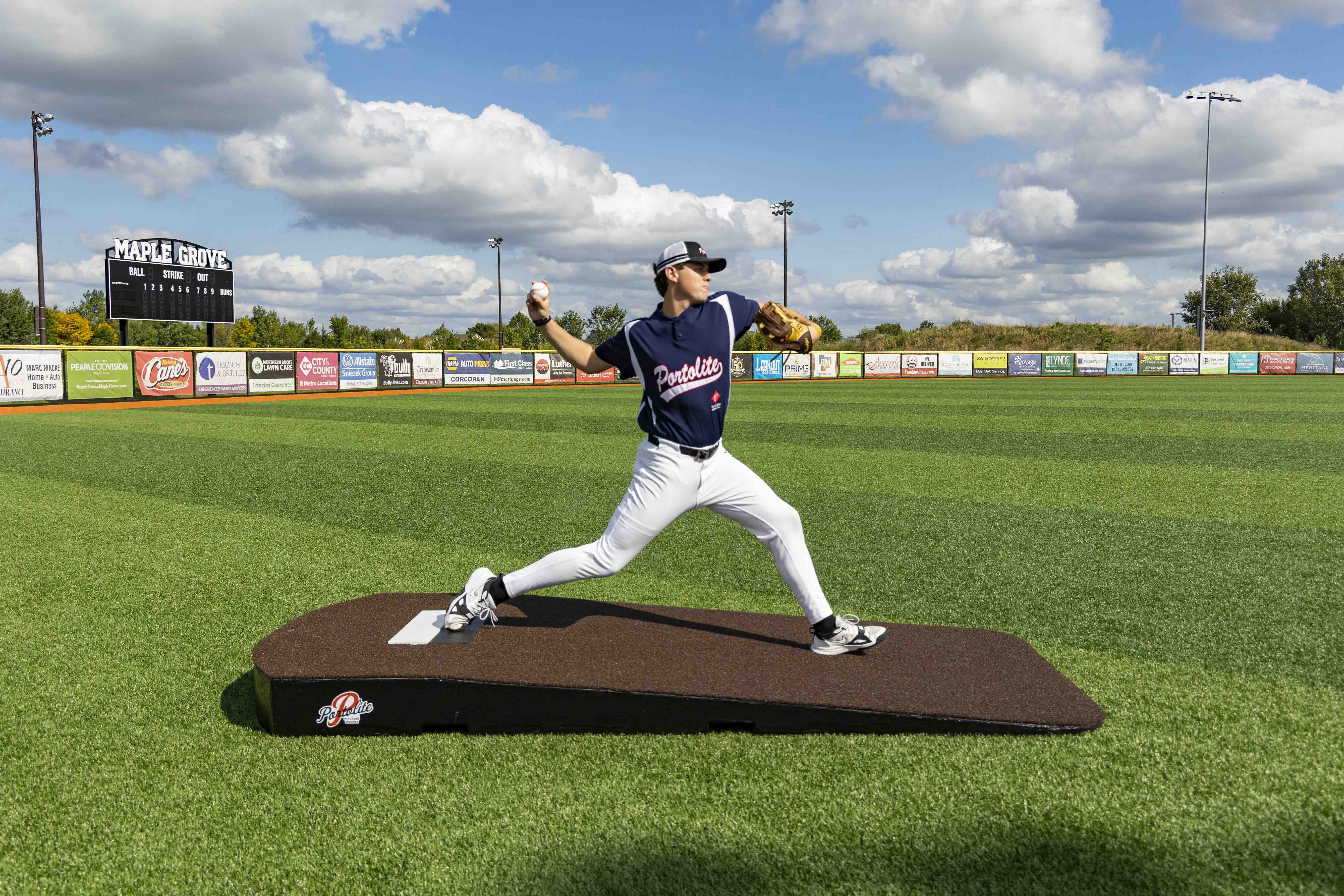 Portolite OVERSIZED One-Piece Practice Mound