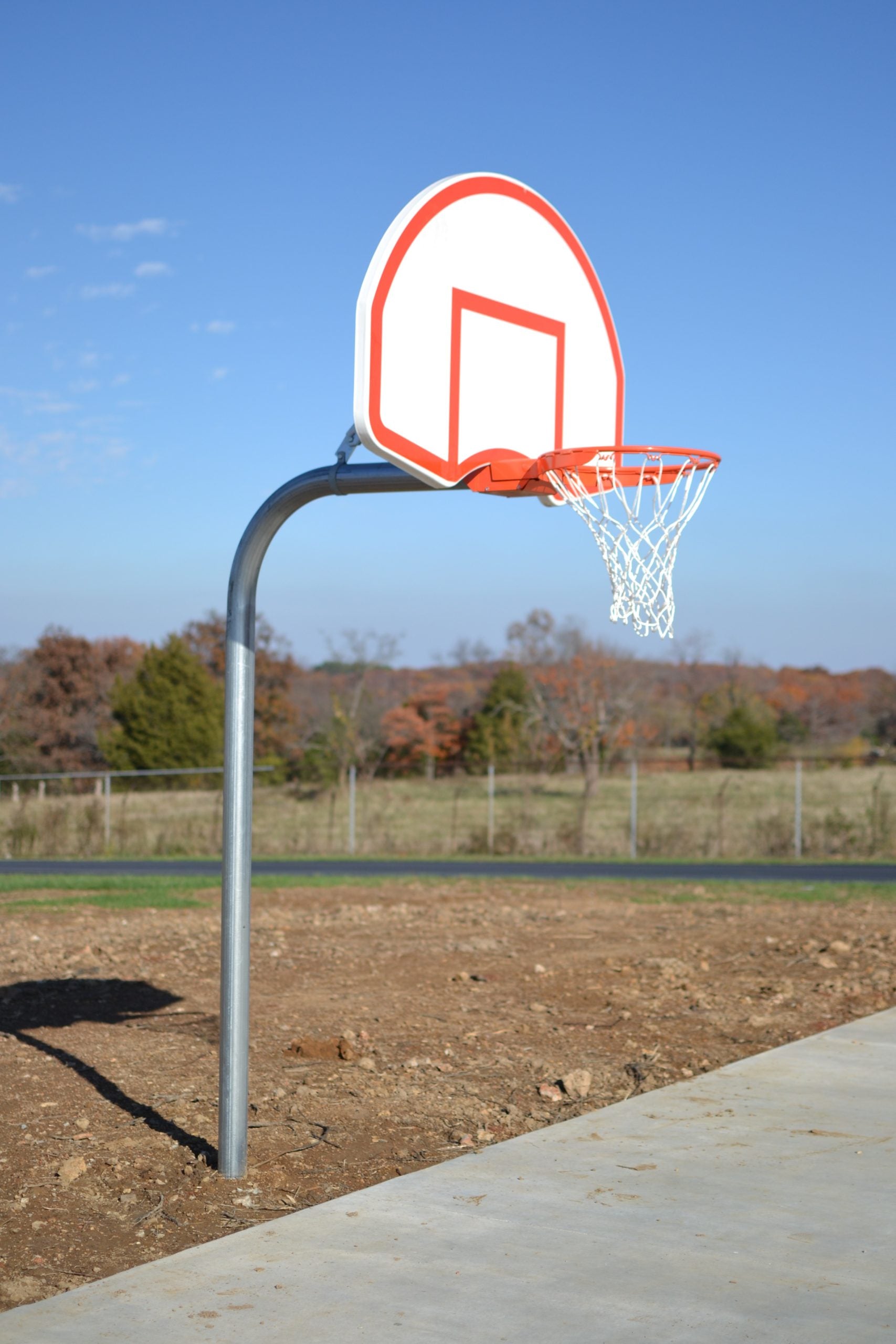 Gared Standard Duty 4-1/2″ O.D. Rear-Mount Gooseneck Basketball Package