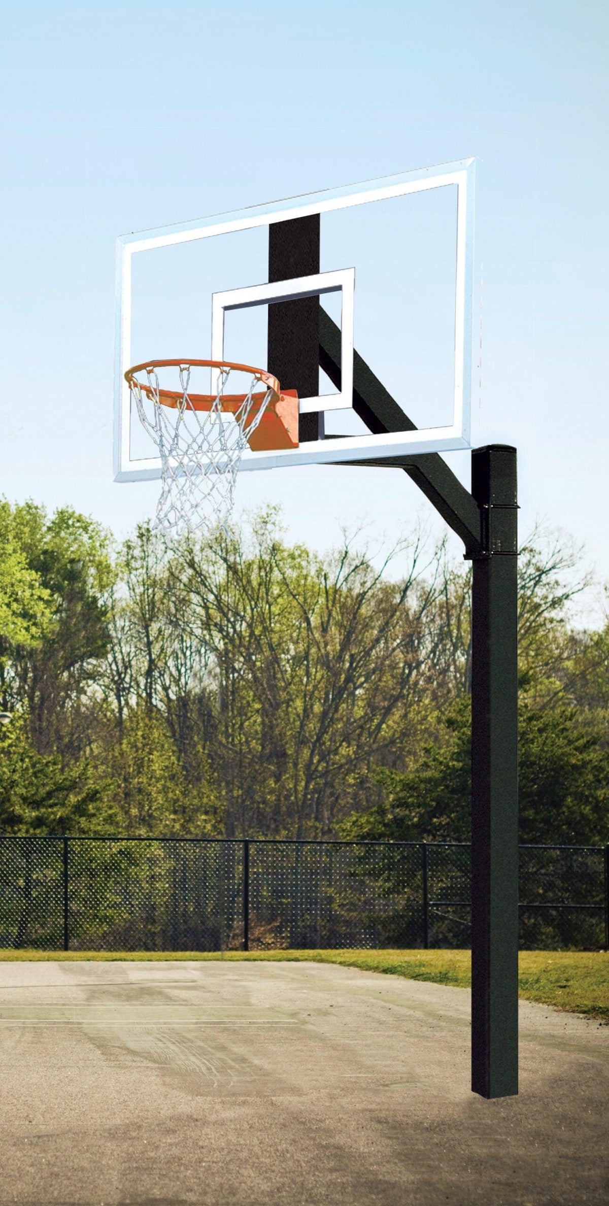 Bison Ultimate Jr. Clear Backboard Playground Systems