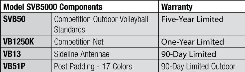 Bison 28' Official Beach Volleyball Net