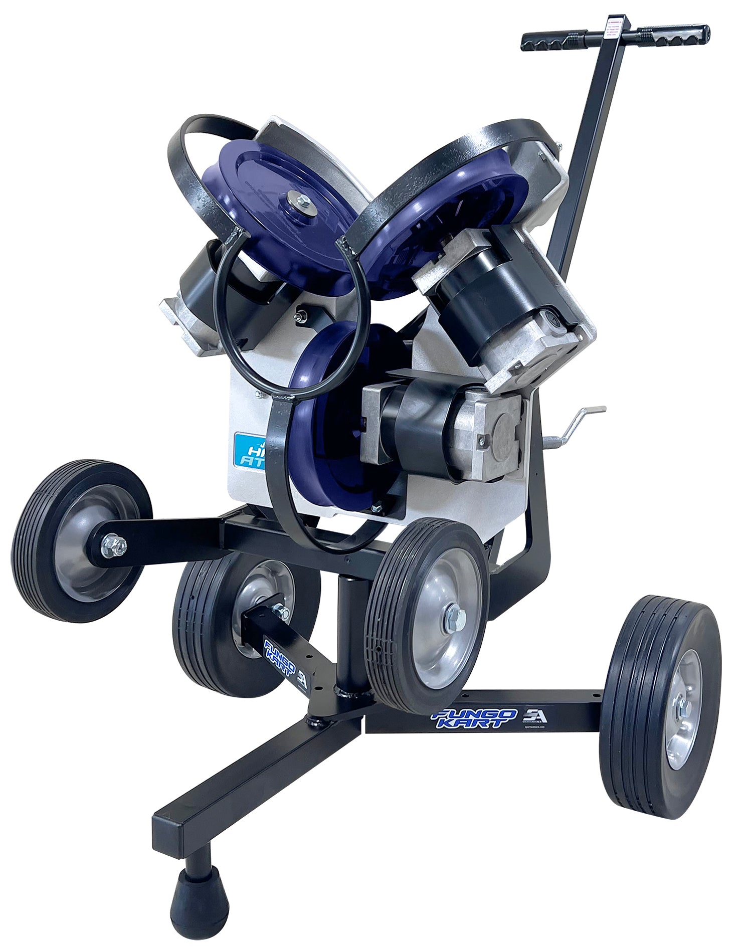 Sports Attack Junior Fungo Kart Machine Combo for Baseball