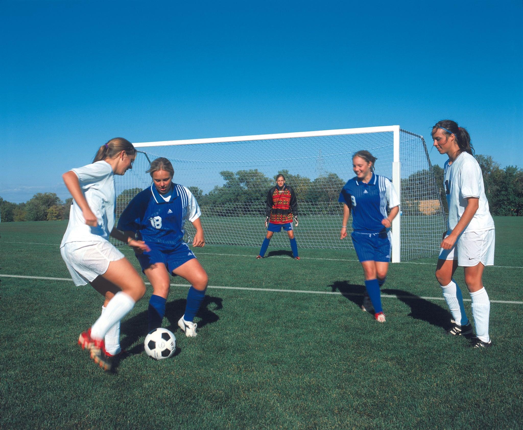 Bison 4" Round ShootOut Value Soccer Goal Packages