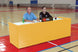 Bison 8' School Spirit Folding Activity Table
