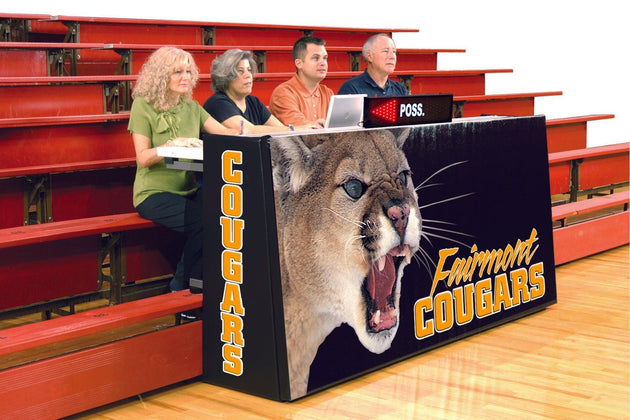 Bison Sport Pride Graphic Scorers Table