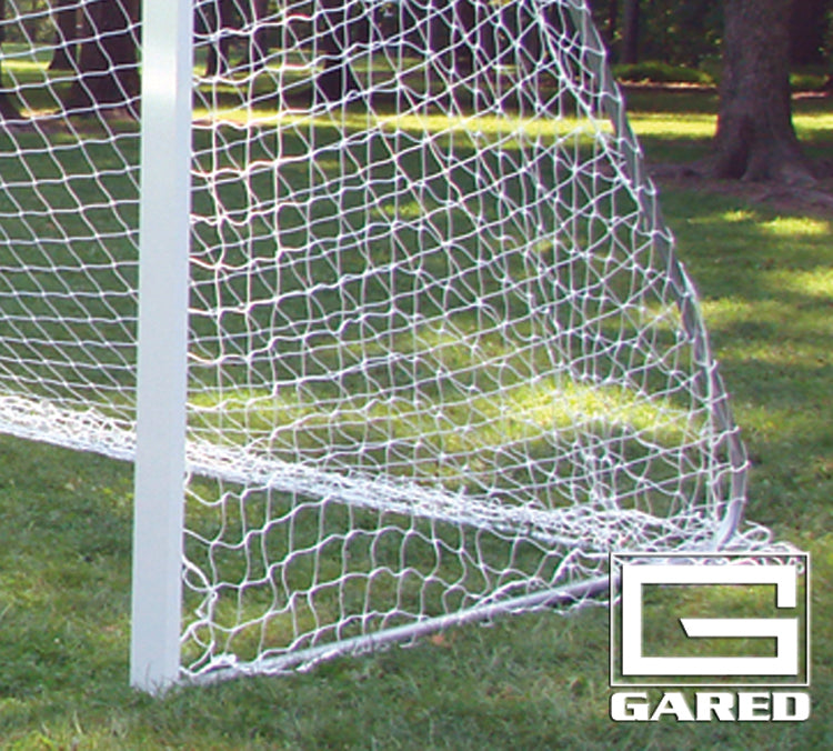 Gared Touchline 7' x 21' Soccer Net, 3 MM White