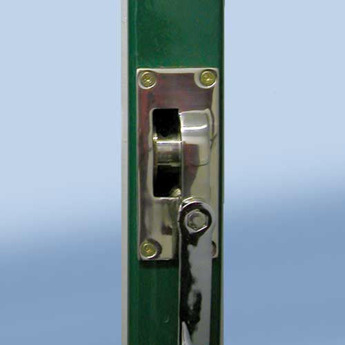 JayPro Sports Replacement Winch for Tennis Post (STP-200) (Chrome Winch and Handle)