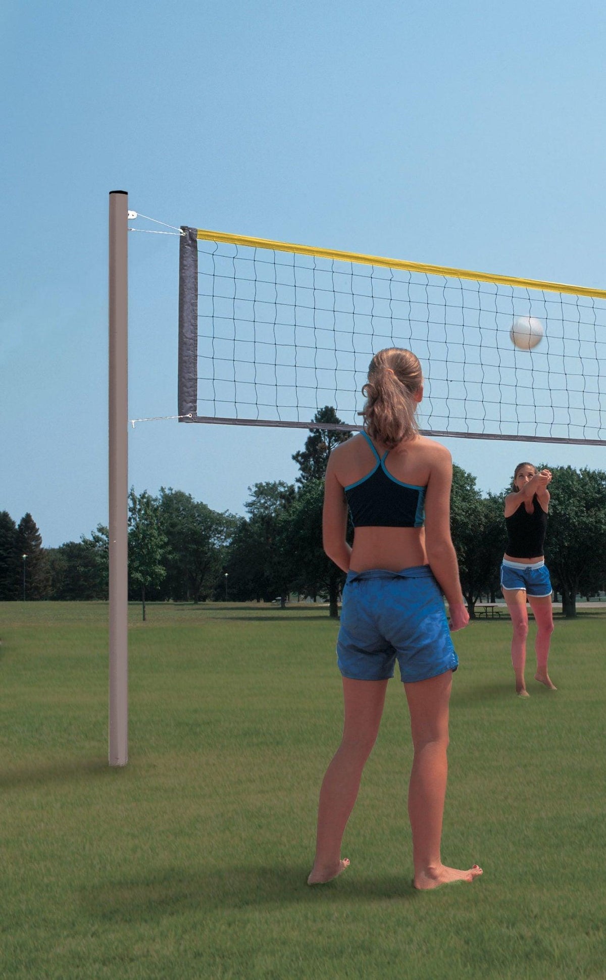 Bison Aluminum Recreational Volleyball System