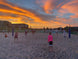 Bison Match Point Competition Outdoor Volleyball Complete System