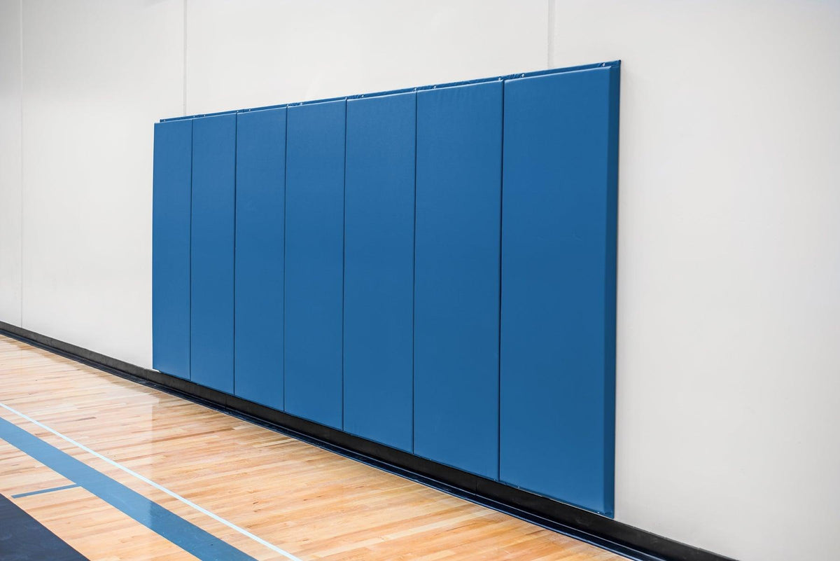 Bison Protector™ Solid Color Flange Mount Wall Padding 2' x 6' Panel
