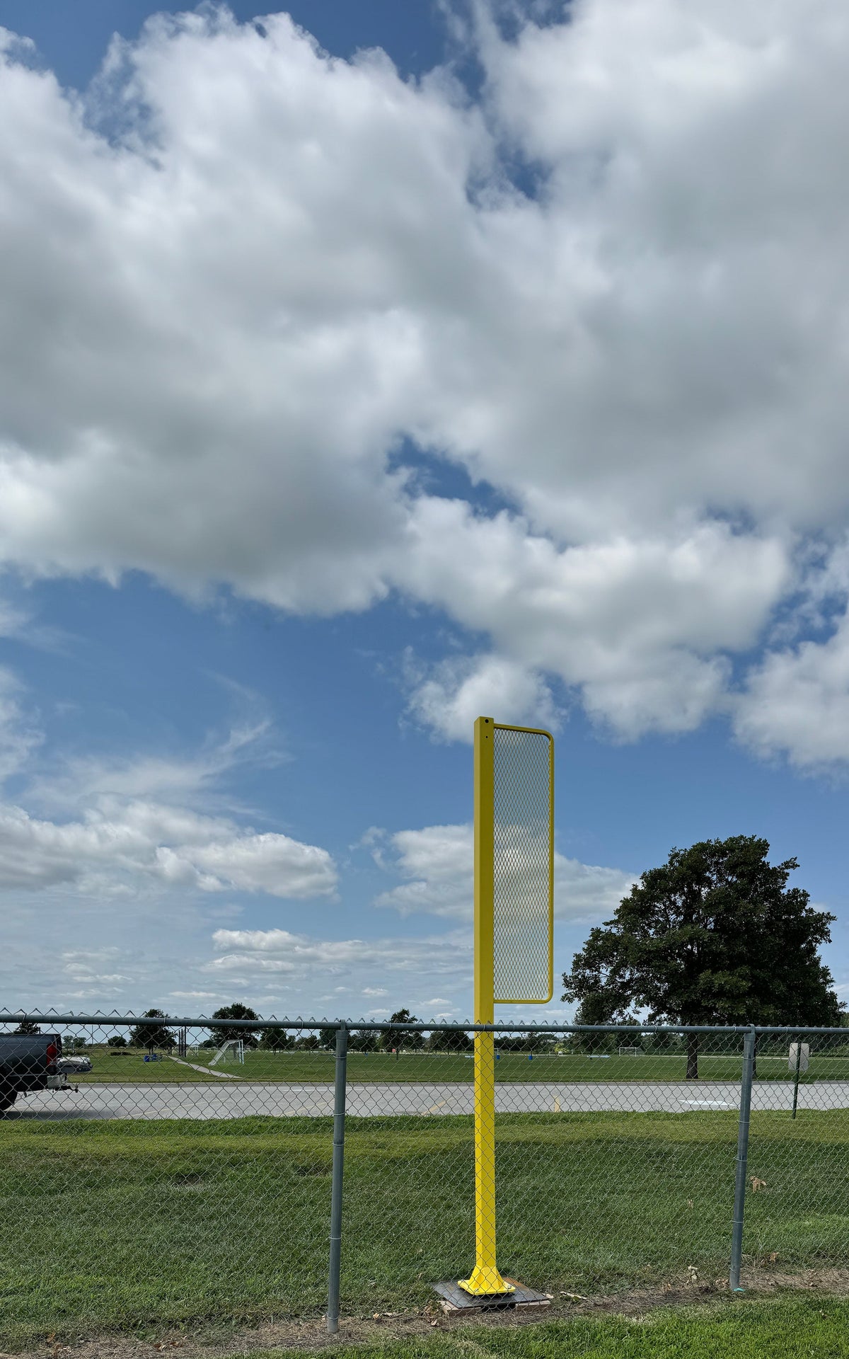Bison Steel Foul & Fair Poles