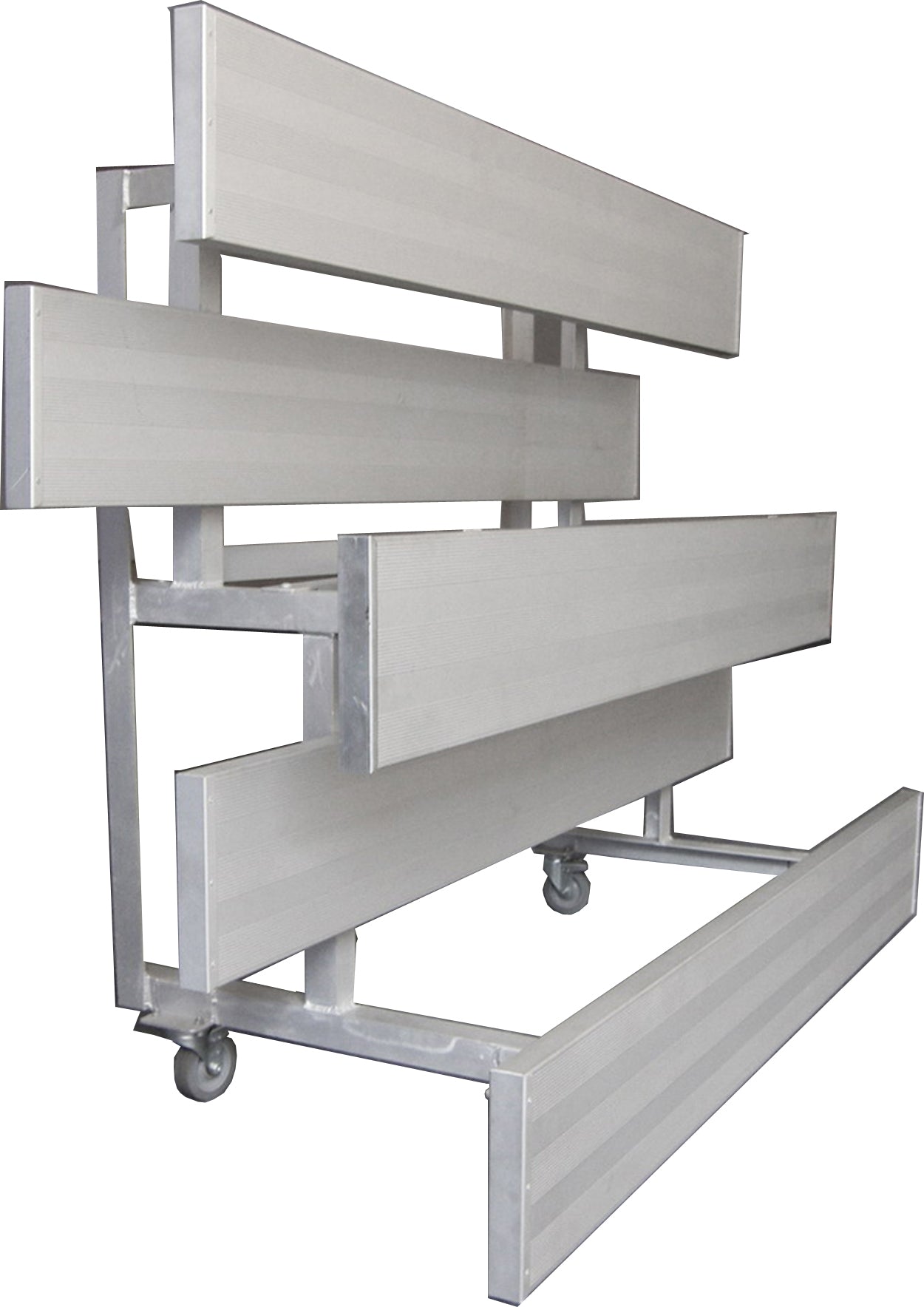 Gared Spectator Tip n' Roll 21' Bleacher, 3 Row