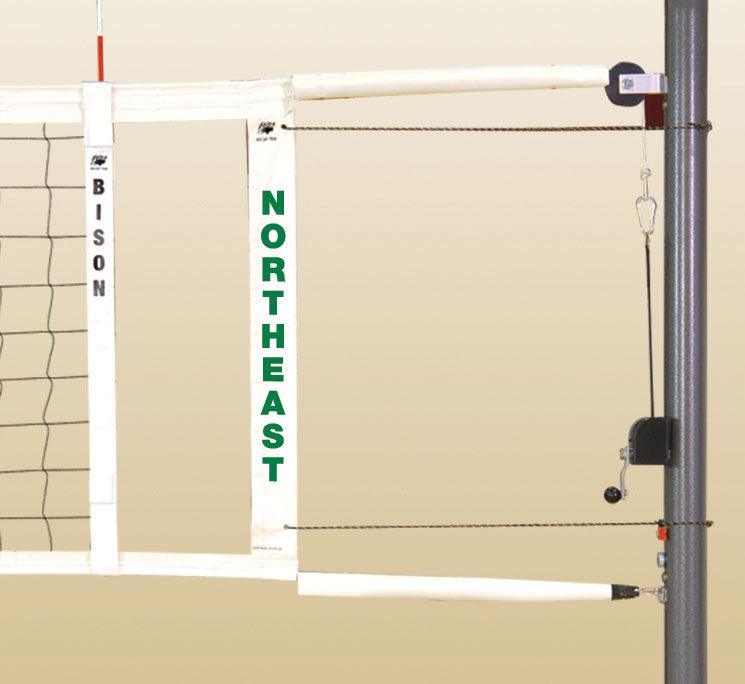 Bison Volleyball Side Tape Lettering