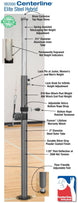 Bison Centerline Elite Steel Hybrid Complete System without Sockets
