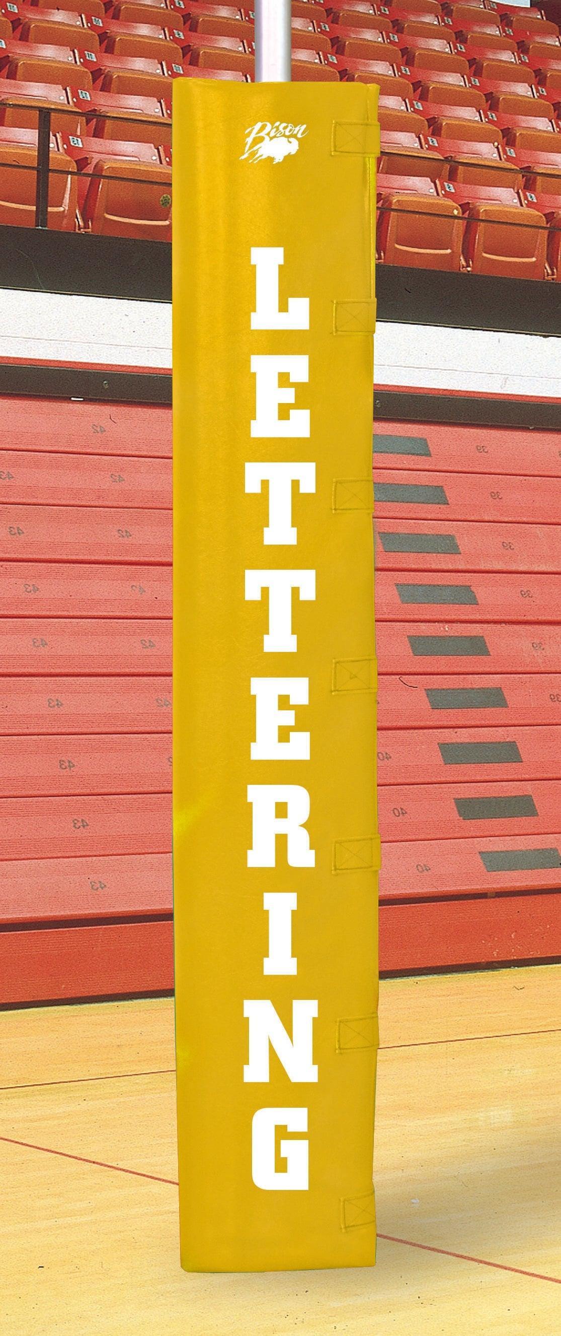 Bison Volleyball Post Padding with 4-Sided Lettering