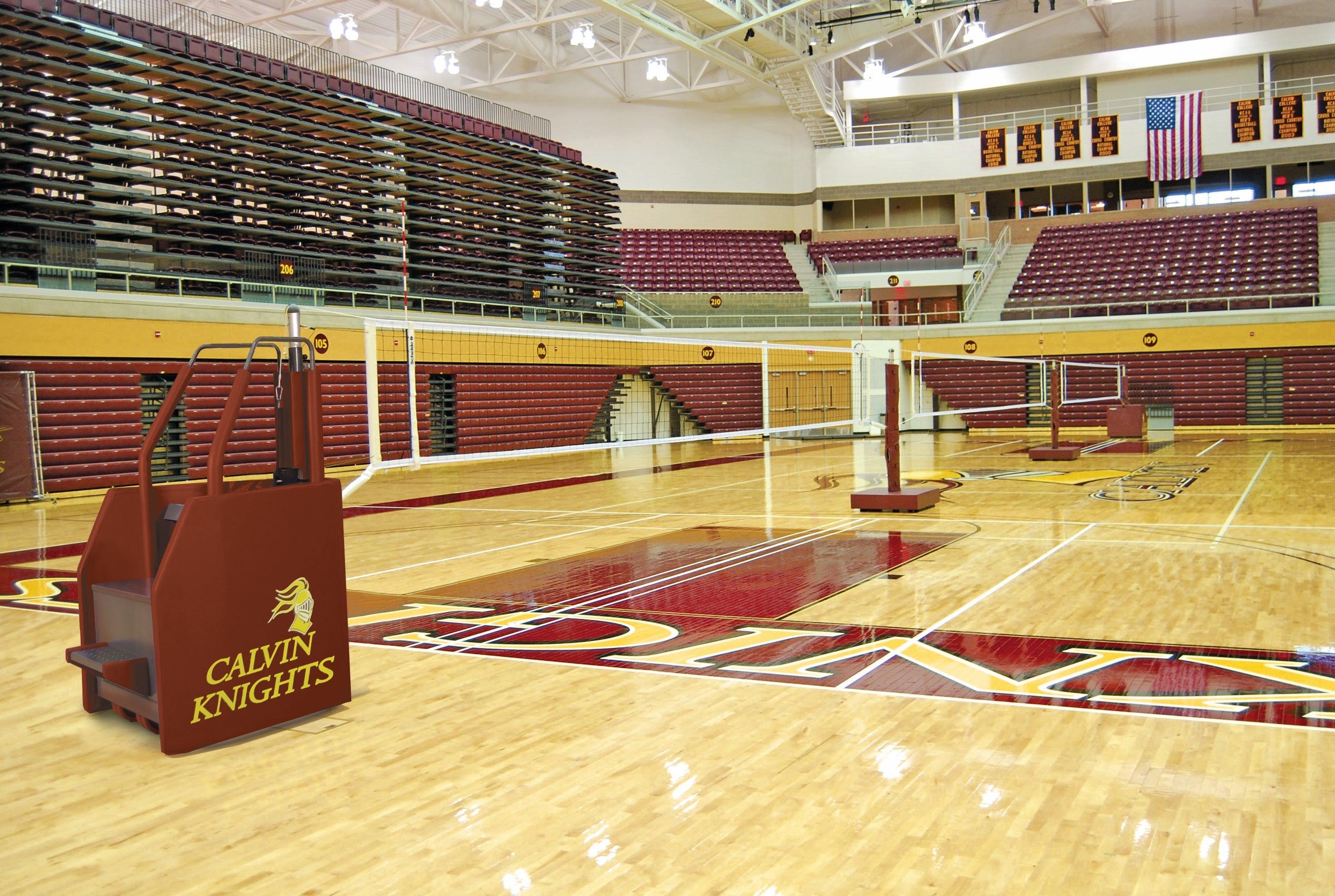 Bison Arena II Freestanding Portable System with Official's Platforms on Both Ends